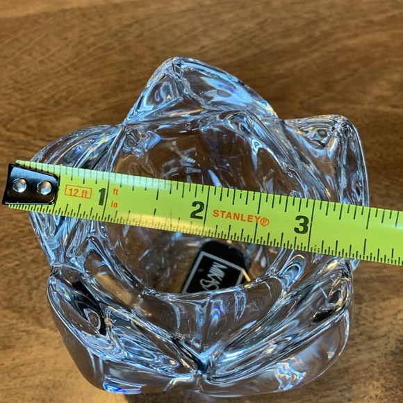 MIKASA Crocus crystal glass candleholder with tea lights - Picture 5 of 7